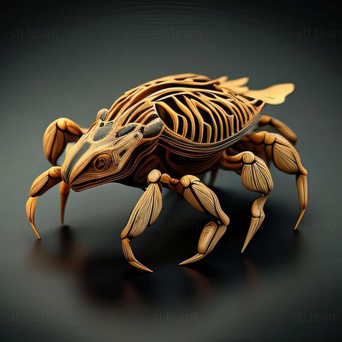 3D model Scaphoideus albovittatus (STL)